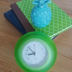 Lime Green Clock